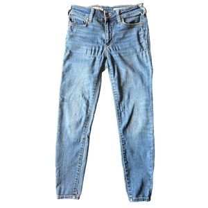 Pilcro & The Letterpress by Anthropologie High-Rise Denim Legging Size 25